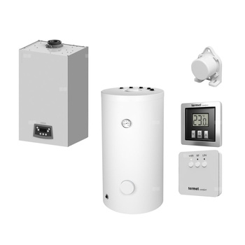 Pakiet: KOCIOŁ ECOCONDENS NEX 28 + ZASOBNIK SWK 100 + SYSTEM COMFORT + CZUJNIK TEMP. ZEWN.