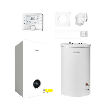 Pakiet: Gazowy kocioł kondensacyjny wiszący PAK GC5700iW15P+WST120+2581+CW400