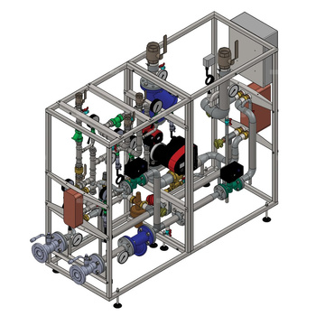 LogoMax Basic węzeł cieplny HW 130/130KW