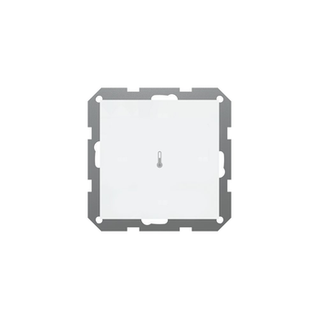 Przewodowy doramkowy czujnik temperatury biały, model FC-S1m, komunikacja przewodowa Sinum SBUS