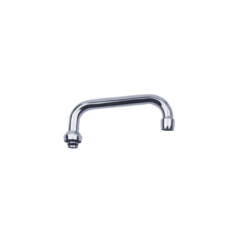 Wylewka do armatury sanitarnej typ U 18 mm 3/4'' KFA Armatura górna, blister długość 220 mm mosiądz chrom