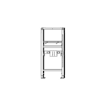 Stelaż podtynkowy do umywalki VIEGA 8536, 1120 x 500 x 85 mm, bateria: stojąca