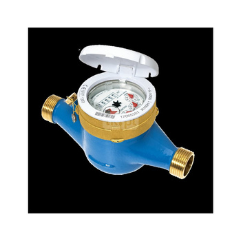 Wodomierz wielostrumieniowy suchobieżny, typu GMDM-I DN 20 Q3=4,0 m3/h R100/50, Tmax: 90st.C, L=190 mm