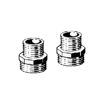 Adapter VIEGA 10226 redukcja jednoczęściowy, mosiądz (niklowanie) / mosiądz (niklowanie), 1/2'' x 3/4'' (gw x gz), 33 mm