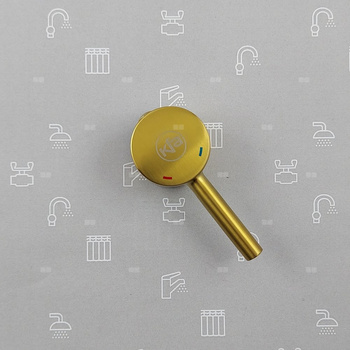 Uchwyt do baterii podtynkowej bidetowej MOZA GOLD