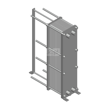 Wymiennik ciepła REFLEX RHG-08-60 płytowy CO, skręcany, 110'C, 16 bar