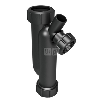Syfon z uszczelnieniem wodnym, PP h=90mm