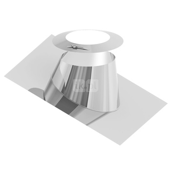Przejście dachowe 16-25st. aluminiowe z kołnierzem fi200mm