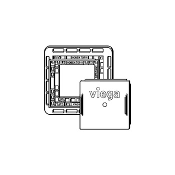 Płyta mocująca VIEGA 86512 (akcesorium) do pisuaru tworzywo sztuczne chromowanie