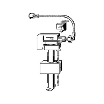 Zestaw zaworu napełniającego VIEGA 85804 tworzywo sztuczne żółty / szary