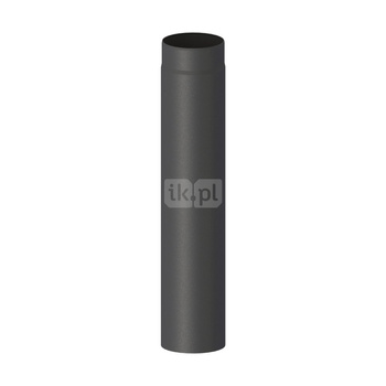 Rura przedłużająca dł. 750mm fi160mm, kolor czarny