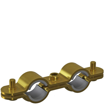 Obejma mocująca podwójna NICZUK UDGM 15-17 mm 15KPL (ocynk galwaniczny)