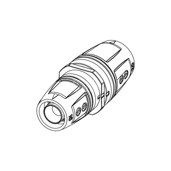 Złączka TECE logo redukcja trzyczęściowy, tworzywo, 32 mm x 25 mm (pz x pz)