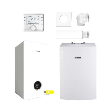 Pakiet: Gazowy kocioł kondensacyjny wiszący PAK GC5700iW24P+WD160+2581+CW400