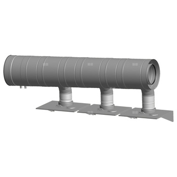 Kolektor koncentryczny DN 200/300 dla kaskady 4 kotłów Victrix Pro V2 55-80