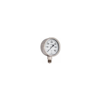 Manometr z rurką Bourdona AFRISO RF chemiczny 0/1 bar G1/2B radialne fi 160 mm, kl. 1,0%