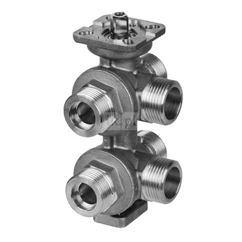 Zawór 6-drogowy do systemów 4-rurowych, DN20, kvs=2,8 m³/h