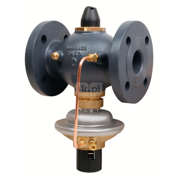 Regulator różnicy ciśnień z ograniczeniem przepływu AVPQ PN25 32/125 03-20/02 koł. pow.