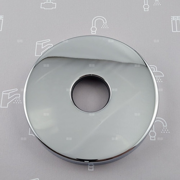 Rozeta z uszczelką do baterii wannowej wolnostojącej MOZA CHROM