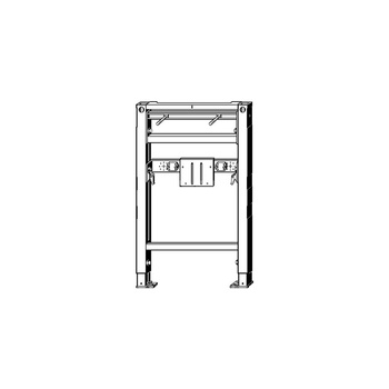 Stelaż podtynkowy do umywalki VIEGA 853631, 820 x 500 x 85 mm, bateria: stojąca, regulacja wysokośći