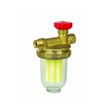 Filtr olejowy AFRISO V500St jednorurowy fi 3/8'' x 3/8'' GW x GZ, z wkładem stalowym, maks. przepływ 320 l/h