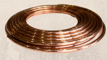 RURA MIEDZIANA MIĘKKA fi 18X1 KRĘGI (25M ZWÓJ)