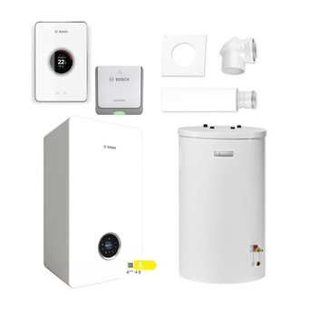 Pakiet: Gazowy kocioł kondensacyjny wiszący PAK GC5700iW15P+WST120+2581+CT200b+K20RF