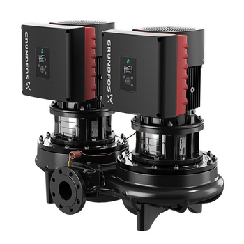 Pompa obiegowa GRUNDFOS TPED 100-120/2 typu in-line z silnikiem znormalizowanym 50/60 Hz, moc silnika 2.2kW 4.03 A PN 10 2910 obr/min