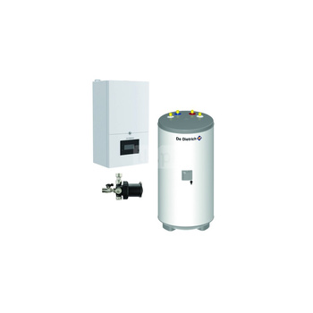 Pakiet - Kocioł gazowy jednofunkcyjny DE DIETRICH MCR4 32 kondensacyjny wiszący 3.8 - 34.9 kW + Zasobnik c.w.uAQUAvie150 + Filtr magnetyczny XS90