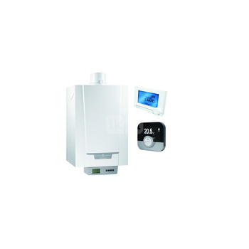 Pakiet - Kocioł gazowy jednofunkcyjny DE DIETRICH MCR3 Evo 24T kondensacyjny wiszący 6.1 - 24.8 kW + RegulatorSMART TC + Zasobnik c.w.uElensio 250 H
