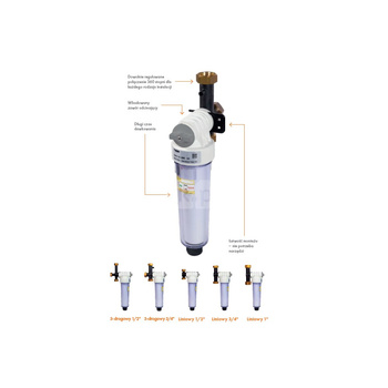 Urządzenie dozujące EasyPhos, przyłącze 3/4'', 3-drogowy