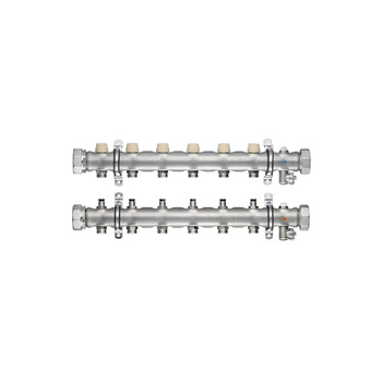Kermi x-net rozdzielacz IFH FI-6 do 6 obwodów, długość 630 mm