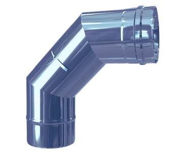 Kolano 45° Ø 80/125