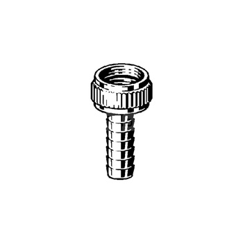 Złącze do podłączenia węża VIEGA 1811 mosiądz, fi 1 1/4'' Gwint wewnętrzny 1 1/2'' (uszczelnienie czołowe), klucz 52 mm