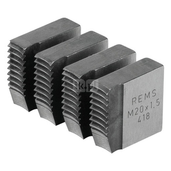 Noże gwintujące M 20 x 1,5, Zestaw
