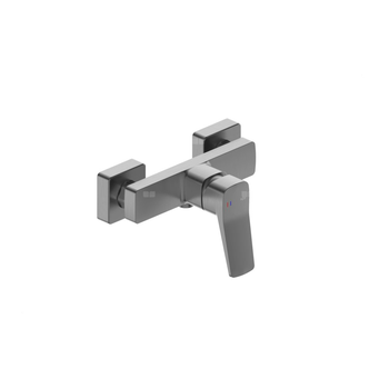 Bateria Malaga, natryskowa, ścienna, PVD gun metal grey