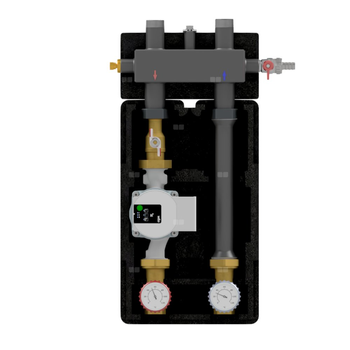 Zestaw H1 z pompą Grundfos UPM3S Auto 25-60, z grupą pompową bez zaworu mieszającego