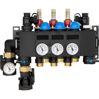 ProCalida CC 1 na 3 obiegi grzewcze, rotametry 0,75÷3,75 l/min