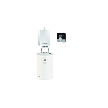 Pakiet - Kocioł gazowy jednofunkcyjny DE DIETRICH MCR3 evo 15T kondensacyjny wiszący 6.1 - 15.8 kW + RegulatorSMART TC + Zasobnik c.w.uSRK100MG