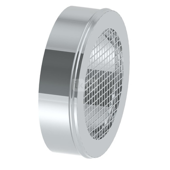 Zakończenie z siatką montowane na zyce JEREMIAS 215-DWECO1747 stal nierdzewna fi 250 mm