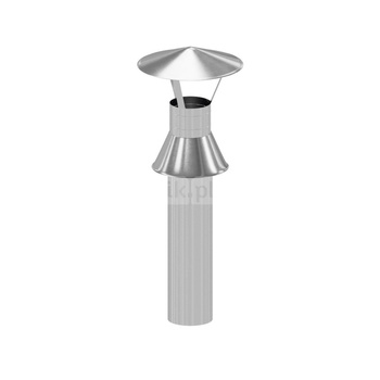 Wyjście pionowe koncentryczne stalowe DN110/160mm