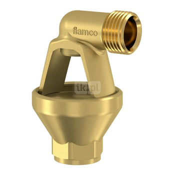 Lejek owalny do syfonu FLAMCO MEIBES żeliwo 1 1/2'' fi 48.3 mm wys. 205 mm