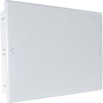 Plastikowa szafka do rozdzielacza wody użytkowej ADM, 8 punktów poboru, 330 X 530 X 88 mm