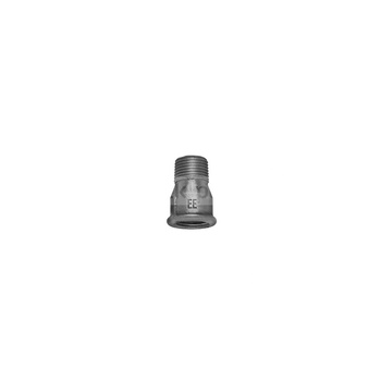 Przedłużka równoprzelotowa ODLEWNIA ZAWIERCIE 529a/529a żeliwo (ocynk) 1 1/4'' (GW x GZ)