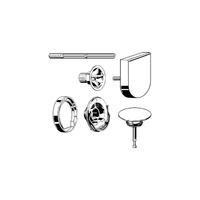 Zestaw wyposażeniowy VIEGA 61710 (akcesorium) do umywalki do bidetu tworzywo sztuczne chrom