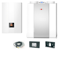 Pakiet - Kocioł gazowy jednofunkcyjny WOLF FGB-24 kondensacyjny wiszący 5.3 - 20.7 kW + Czujnik c.w.u. + RegulatorBM-2 + RekuperatorCWL 300L