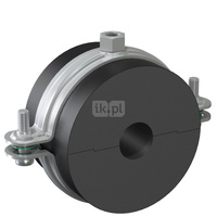 Obejma mocująca chłodu NICZUK PX30 139-140 mm gr. izol. 30mm (ocynk galwaniczny)