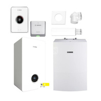 Pakiet: Gazowy kocioł kondensacyjny wiszący PAK GC5700iW24P+WD160+2581+CT200b+K20RF