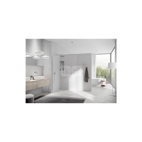 Kermi Walk-In XC WIO 0700x 2000 BV: 680-690 srebro wysoki połysk, szkło ESG przezroczyste z Clean