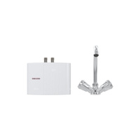 EIL 4 Trend + UT Mini przepł. bezciśnieniowy hydraulicznie sterowany ogrzewacz wody z stojącą armaturą. Montaż pod umywalką, 4,4 kW. Prąd znamionowy 15,2 A, napięcie 230 V